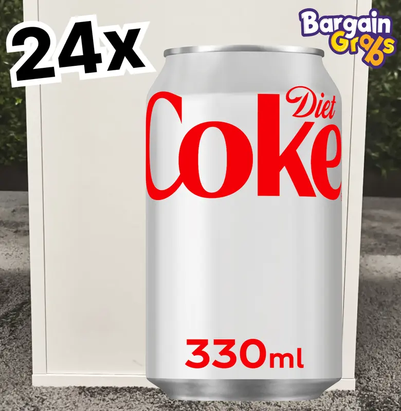 24 x 330ml Diet Coke – Sugar-Free & Refreshing Soft Drink | Beverage BBE 31/07/2025 4