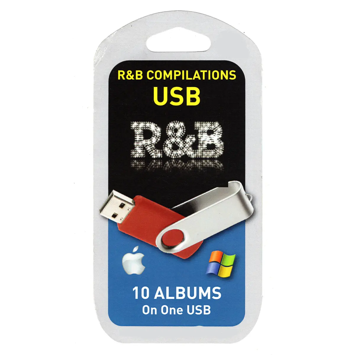R&B USB | Plug & Play | Ideal For The Car | 10 Albums On 1 USB | 32GB