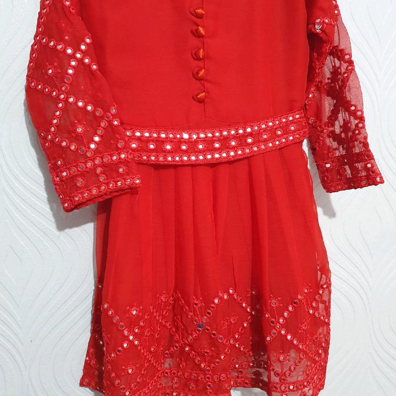 KIDS COLLECTION GIRLS CHIFFON 3PC FROKE 0