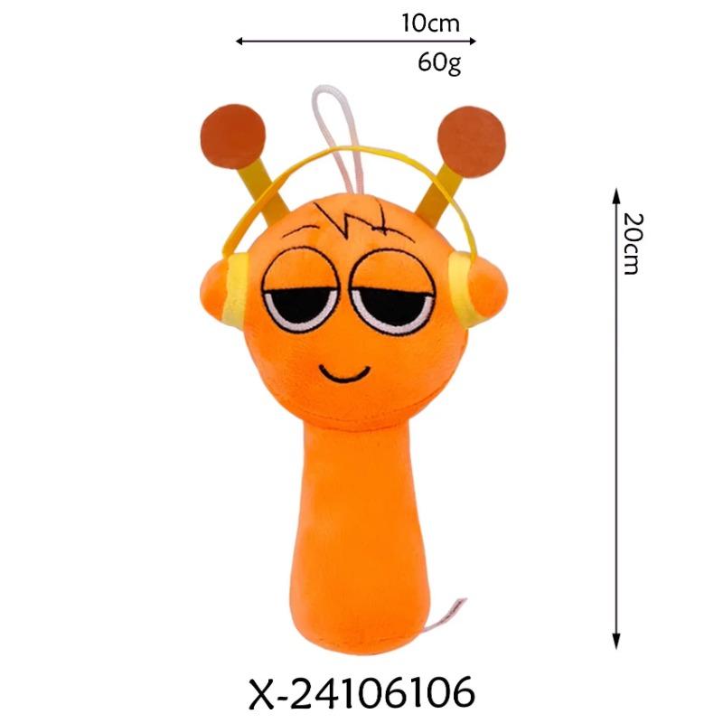 Sprunki Pinki Plush Doll Incredibox Raddy Wenda Sky Plushie Cartoon Soft Stuffed Doll Home Decor Pillow Toy Children's Gift 8