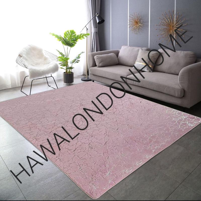 LUXURY NON SLIP MACHINE WASHABLE MARBLE EFFECT RUGS 90X190CM 160X230CM 190X270CM 2