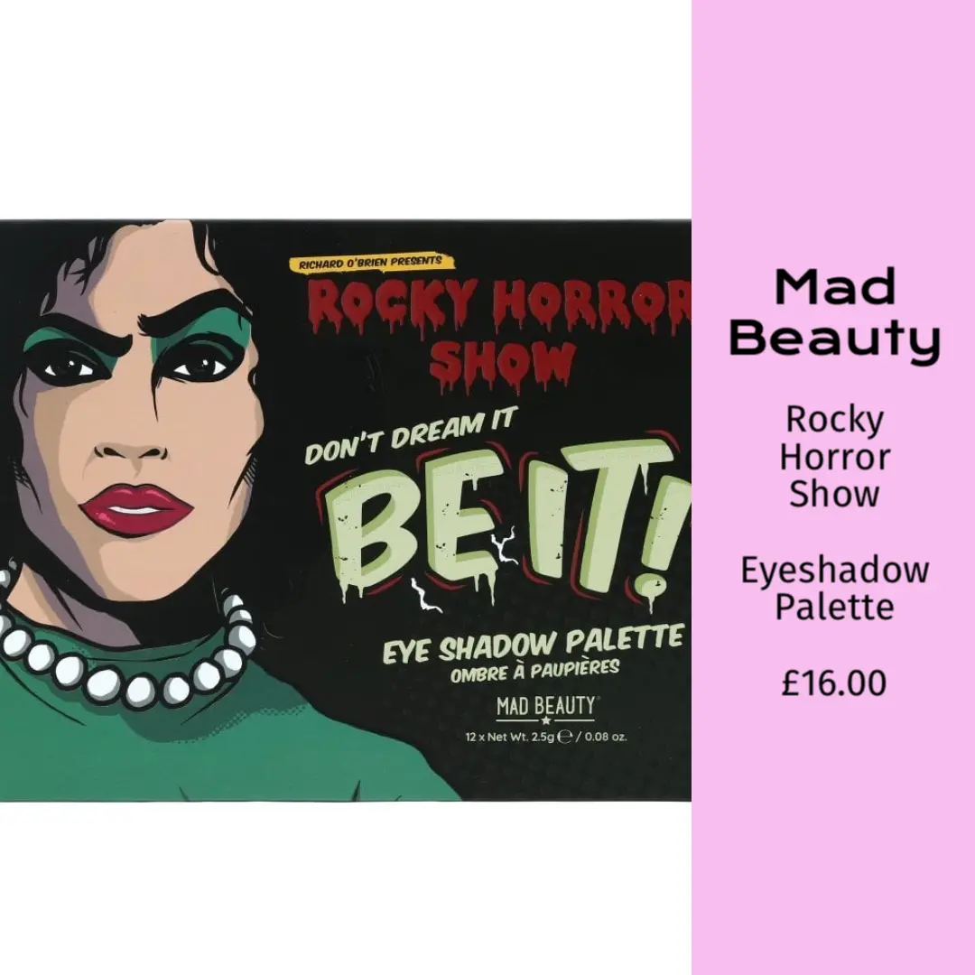 Mad Beauty Rocky Horror Show Eyeshadow Palette