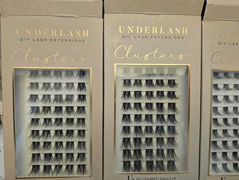 Product Review of Clusters TOP UPS (Underlash) - UNMRKD Beauty Eyelash extensions ( DIY LASHES ) from R**l T**r 3
