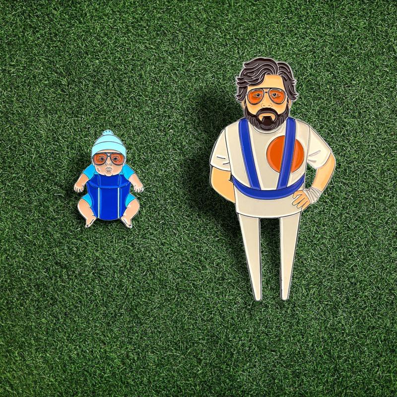 Divot/Pitch Repair Tool and Ball Marker Set - Alan & Baby Carlos 6