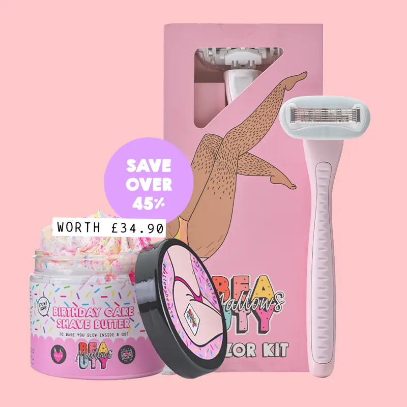 Mallows Beauty Razor Starter Bundle - Smooth and Silky Shaving Experience 2