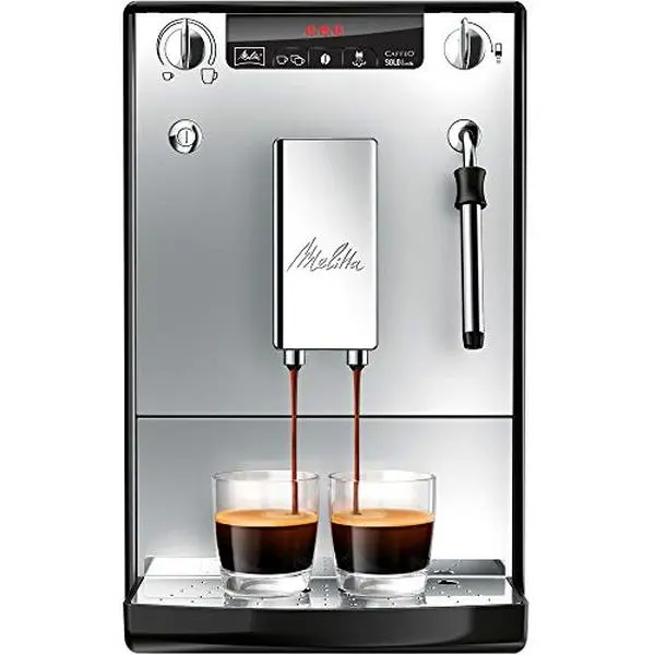 Melitta SOLO & Milk E953-102, Bean to Cup Coffee Machine, with Milk Steamer