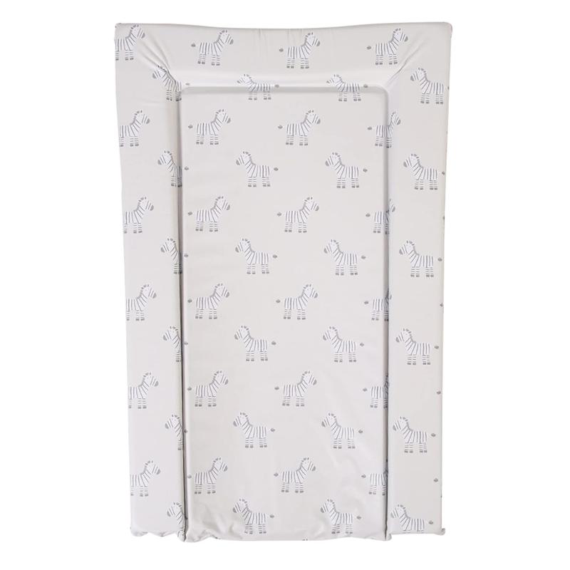 Red Kite Changing Mat Tree Tops. Unisex Baby Changing Mat (74 x 48 x 3.5cm) with Animal Pattern Design and Raised Padded Edges (White/Grey Zebra Design) 0
