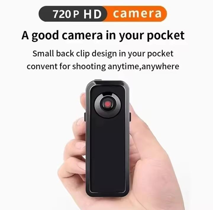 Product Introduction of Portable Mini HD DV Camera for Nanny and Sports, Small Body Camcorder with Video Record and Webcam Device Recording Security 12