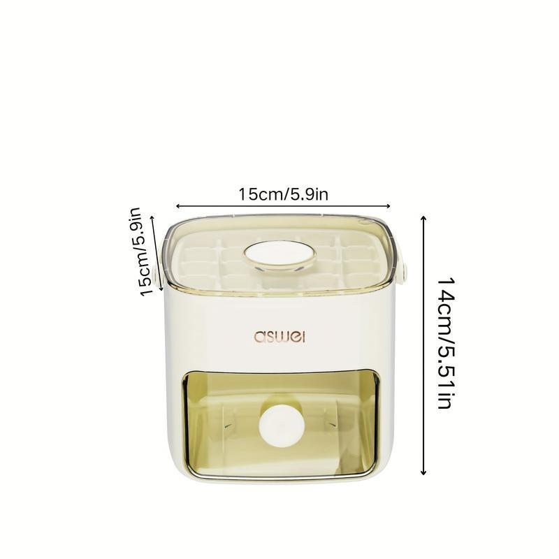 48-Cube Ice Maker with Easy-Press Lid - Large Capacity, Double-Layer Design, Food-Grade Plastic Tray, Freezer-Safe - Ideal for Whiskey & Cocktails, Essential Kitchen Gadget 4