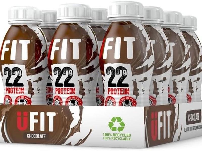 UFIT Chocolate Protein Shake, 12 x 310ml 0