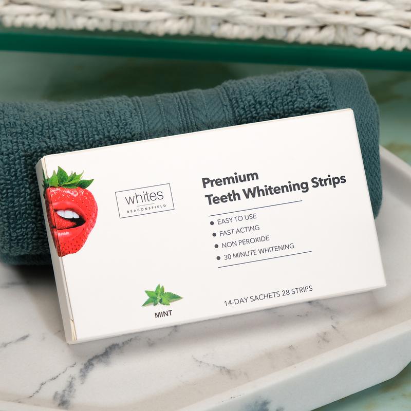 [Free Shipping] Teeth Whitening Strips, 28 Strips (14 Day Treatment) Non Peroxide, Sensitivity Free, Vegan 4