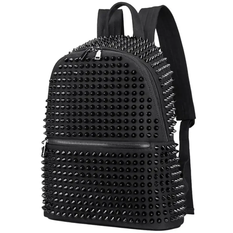 Ro Rox Minerva Studded Canvas Gothic Backpack Bag 2