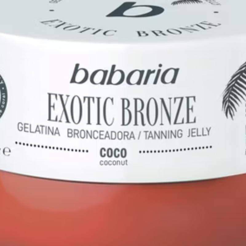Babaria Coconut Tanning Accelerator Gel SPF0-300ml, Exotic Bronze Waterproof Tanning Jelly, Vegan, Coral Friendly, Cruelty Free Skin Care with Aloe Vera 4