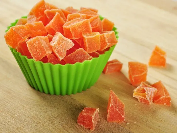Dried Chopped Papaya – Juicy & Ready-to-Eat Fruit Bites 3