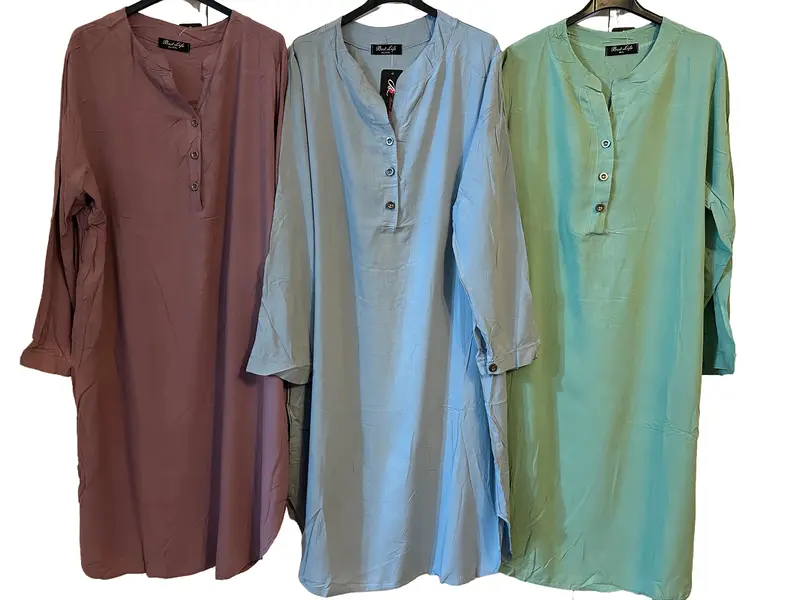 Haseena Summer Shirt Dress (100% Viscose) 2