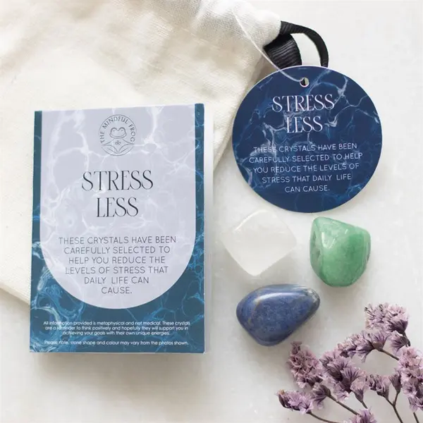 Stress Less Healing Crystal Set 4