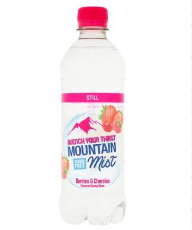 Mountain Mist SPARKLING Or STILL Spring Water 12 Pack x 500ml Bottles 3