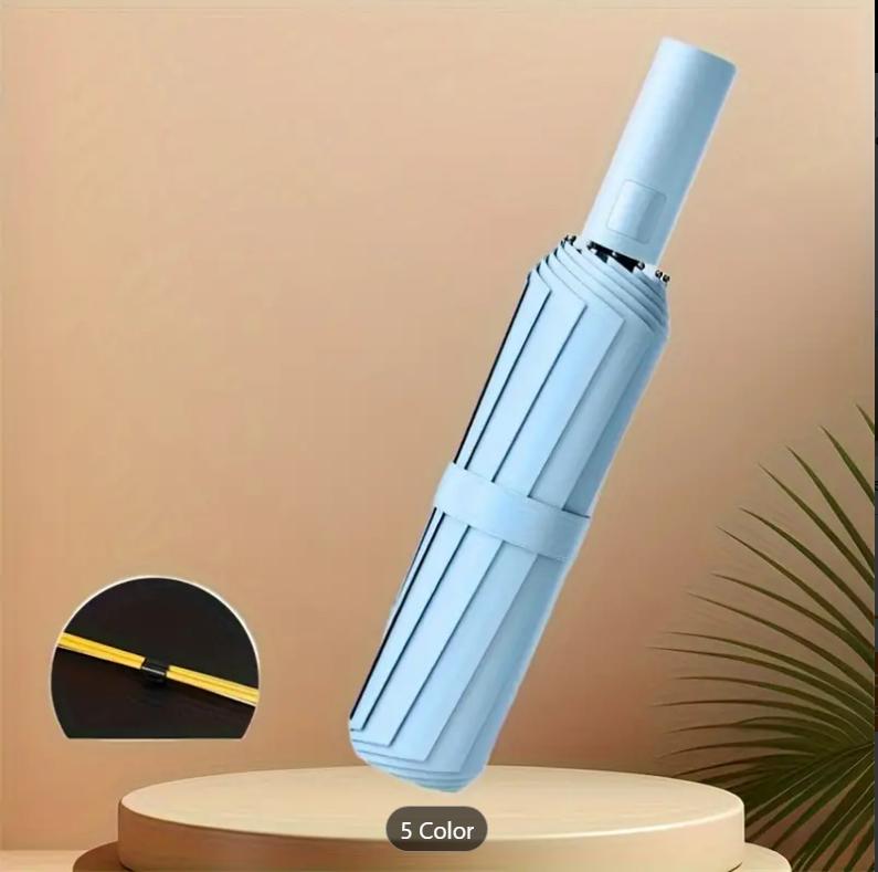 Windproof Automatic Folding Umbrella with UV Protection - 16/10 Ribs, Compact Travel & Golf, Lightweight for Men & Women, UPF 50+ Sun/Rain Shield, Ergonomic Handle Cover umbrellas button  umbrella rolls  royce snowflake  umbrella mosaic  umbrella 2