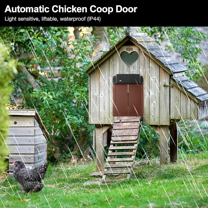 Product Introduction of Automatic Chicken Coop Door Opener with Light Sensor, Automatic Chicken Coop Door Opener for Chicken Coop, Fully Automatic Chicken Coop Door Opener with Light Sensor 5