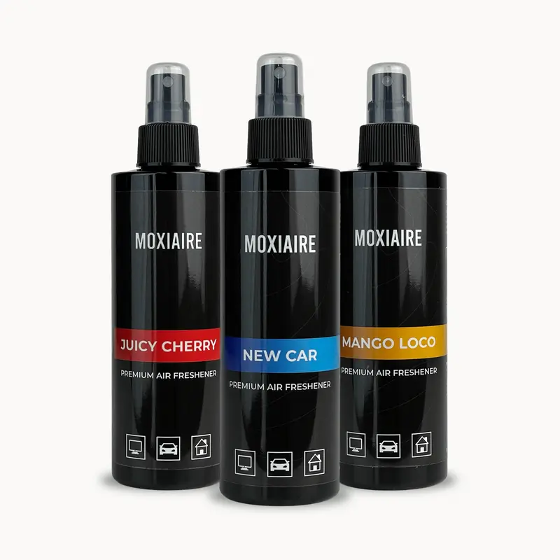 Premium Trilogy Set (Add 3+ Bottles To Cart) - Create Your Own Air Freshener Bundle - Long-Lasting Luxury Fragrance - Luxury Air Fresheners - Room Spray - Scent For Car, Home and Office - 10 Scents To Choose From 0