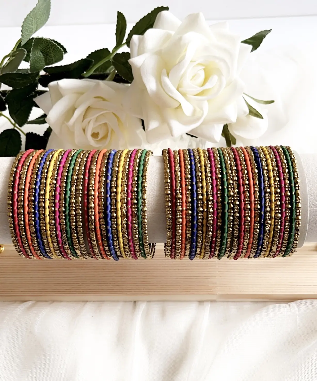 Indian Bangles Churiyan Multicolored Ladies Indian Wedding Bridal Accessories