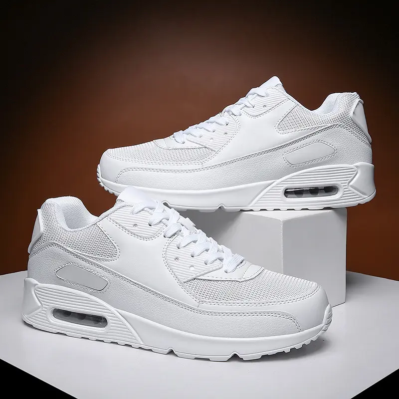 Men's shoes, sports white shoes, spring men's shoes, air cushion shoes, sports running shoes Athletic Runner