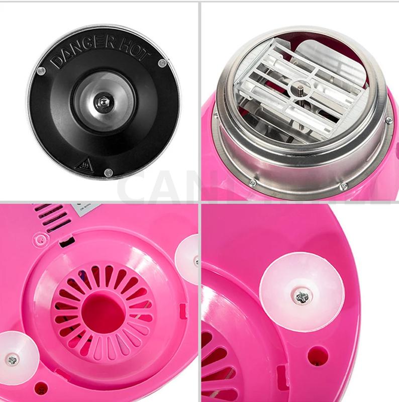 Electric Cotton Candy Machine Sugar Cotton Candy Maker Party DIY Portable Cotton Sugar Floss Marshmallow Machine Kids Gift 4