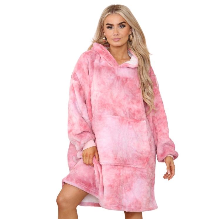 MS9 Oversized Blanket Hoodie Fleece Top With Sherpa Soft and Warm Lining | 15 Colours Available Comfort | Style Minimalist Pullover Basic Vibe Polyester Womenswear Sweaters Fits Long Sleeves 7