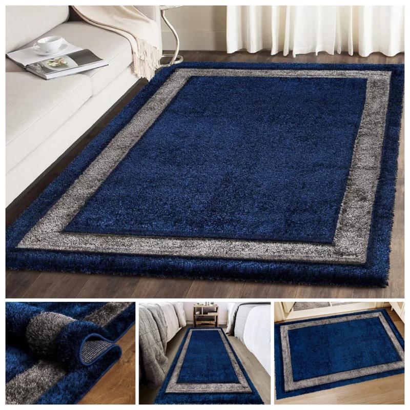 3D Shaggy Rugs Large Area Rugs for Bedroom Living Room Soft Hallway Runner Rug Fluffy Floor Mats 3