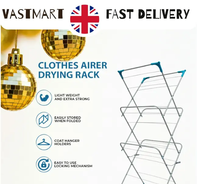 Clothes Airer Drying Rack