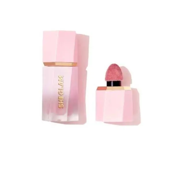 "SHEGLAM Color Bloom Liquid Blush Matte Finish - Gel Cream Blush, Long Lasting, Non-Fading, Highly Pigmented, Lightweight, Long Wear, Smooth Blusher - Black Friday Winter Gifts in Pink & Brown" Makeup Cosmetic 0