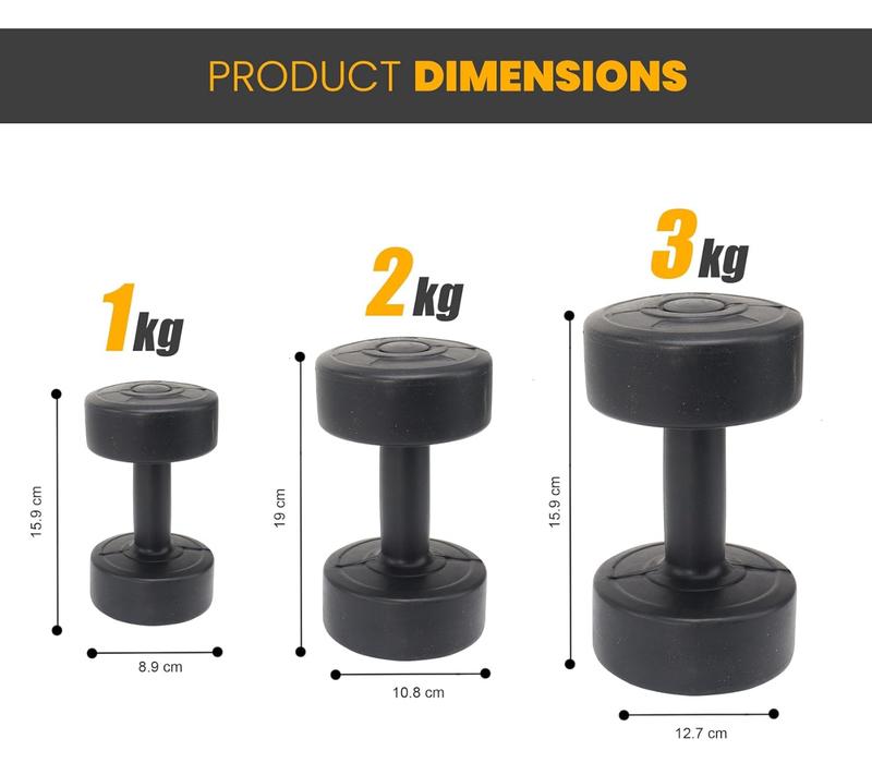 Product Introduction of FK Sports Dumbbells Set with Stand Rack - 12Kg - Weights Dumbbells Set for Women & Men - Lightweight & Durable - Home & Gym Exercise 3