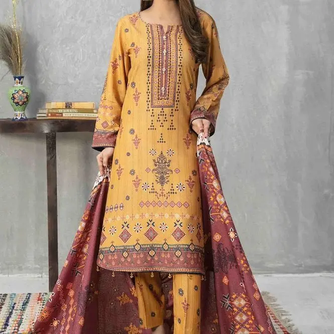 Aylin Tawakal 3 Piece Suit Aylin Digital Printed Karrandi Collection UNSTITCHED