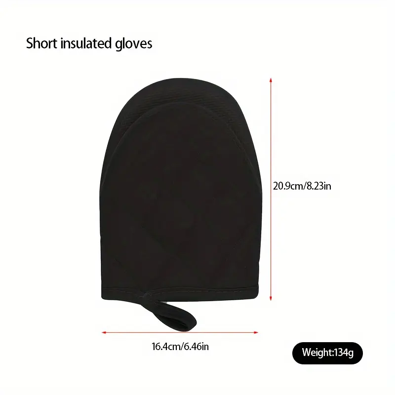 Premium Silicone Oven Mitts for Cooking & Baking - Non-Slip, Heat Resistant, Food Safe - Perfect Gift for Graduation, Juneteenth, Labor Day, Grandparents Day, Earth Day Bakeware 2