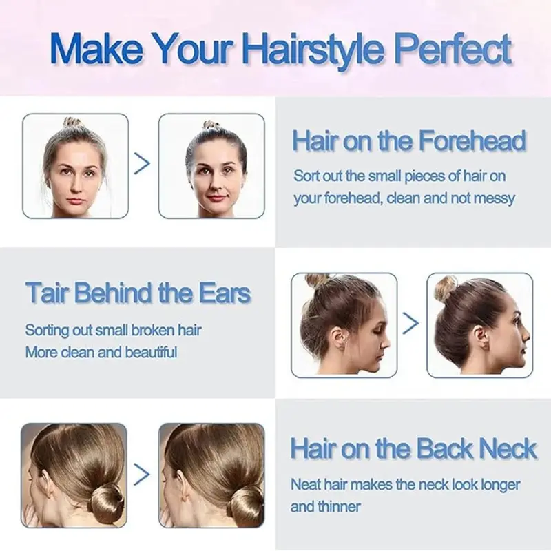Hair Finishing Stick,Hair Feel Stick,Fly Away Hair Tamer,Hair Mascara for Flyaway Hair,Baby Hair Tamer,Broken Hair Finishing Stick,Hair Flyaway Stick,Hair Gel,Hair Wax Stick,Hair Finishing Cream 2