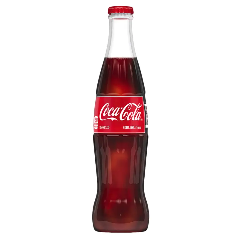 Mexican Coca Cola & Fanta Glass Bottle Range 355ml 1