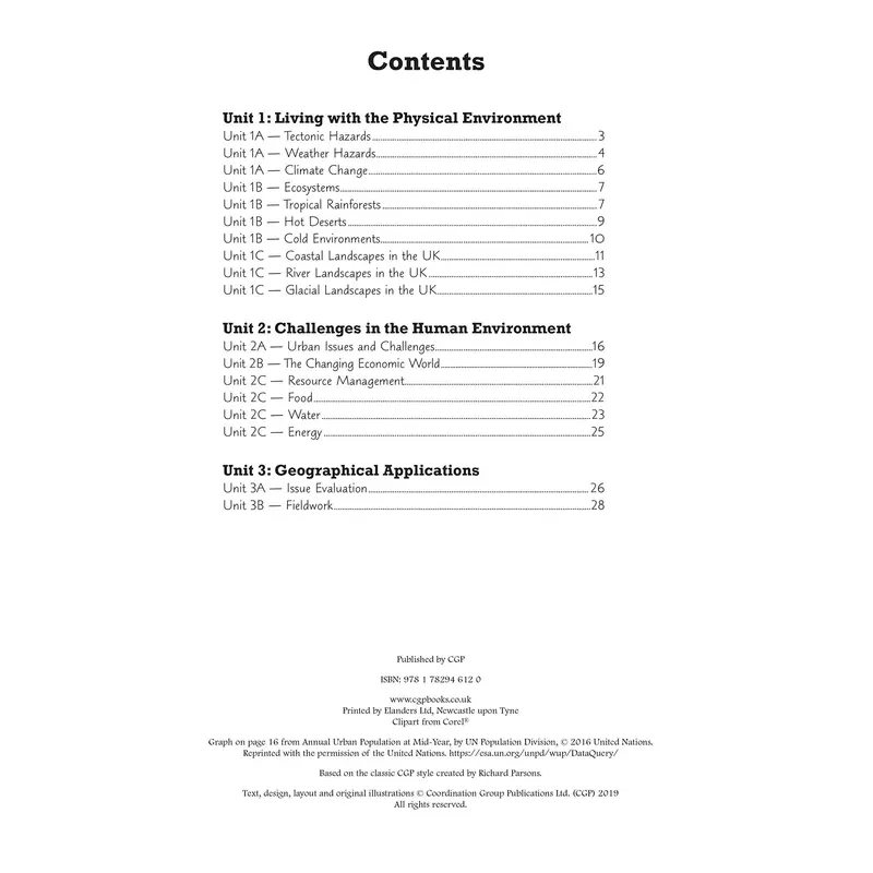 AQA GCSE 9-1 Geography Revision & Test Practise Bundle for KS4 textbooks kids workbooks 8