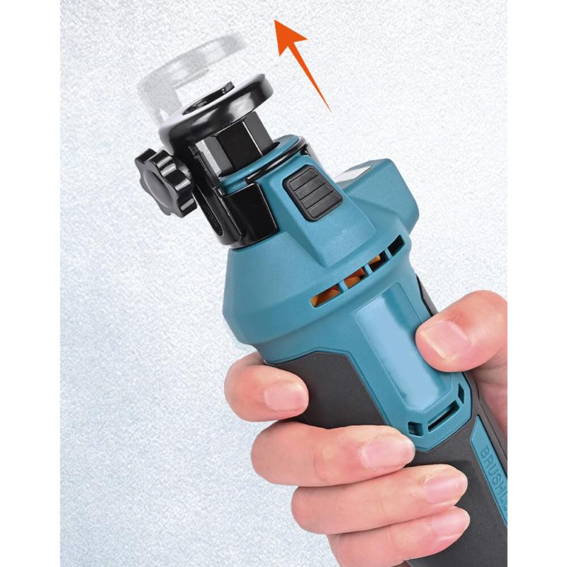 3 Speed Adjustment Brushless Cut-Off Saw Drywall Cutter for Makita 18V Battery 8