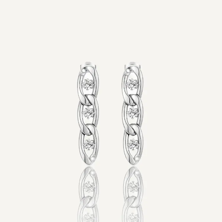 Hadley earrings / silver
