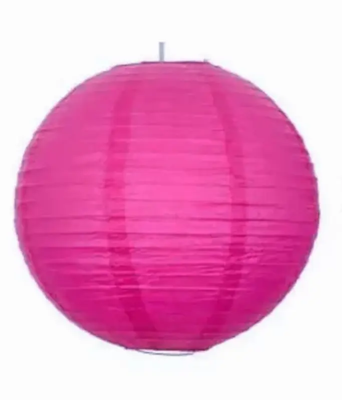 A Liittle Tree- 12PCs HOT PINK Mix Size Paper Lantern Lanterns Lampshade Birthday Wedding Party Decor 4