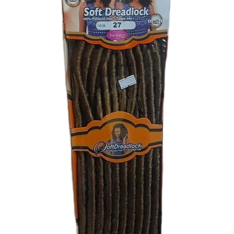 Angels soft dreadlock 100% premium hair,tangle free,crochet braid  in colour 1,2,4,30  and 27 boho braids 5