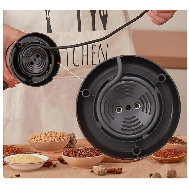 Electric Coffee Grinder Grinding Milling Bean Nut Spice Matte Blender 5