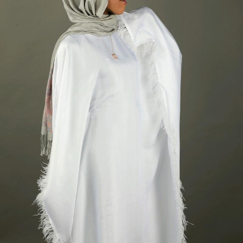 Butterfly Abaya - Two-toned Shimmer 1