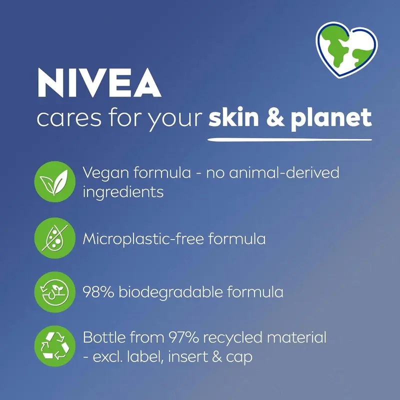 NIVEA Skin Glow Serum Infused Micellar Water Revitalising Micellar Cleansing Water with Amino 400ml Makeup Makeup Remover Waterproof Cosmetic 4