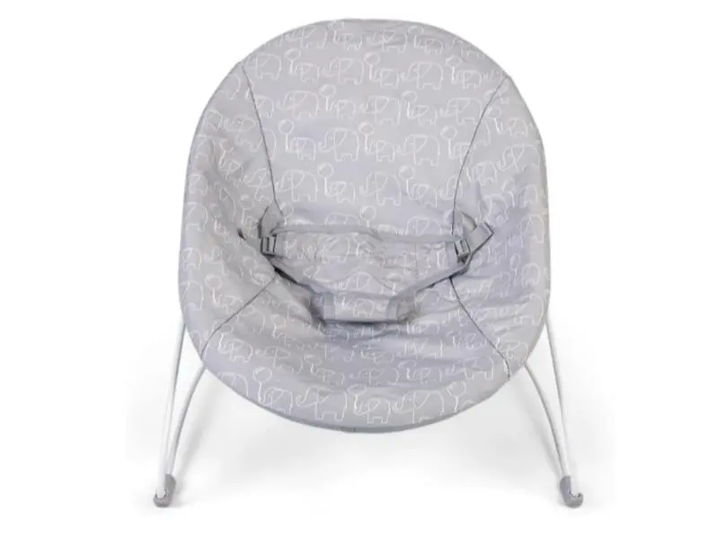 Bambino Bouncer Bounce Chair with Elephant Pattern