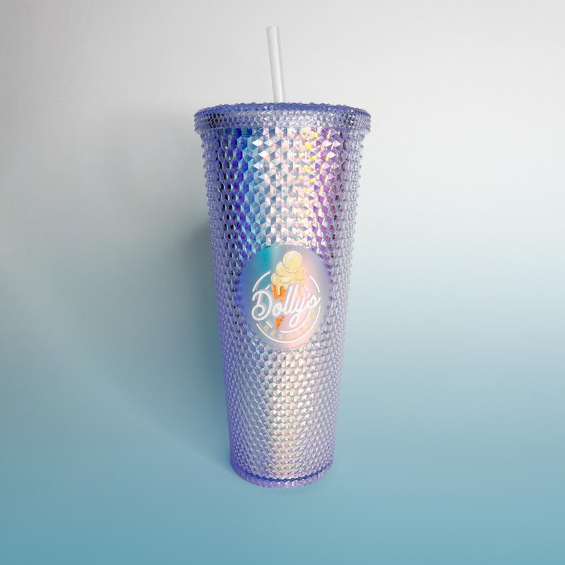 Dolly's 24oz Tumbler and Dessert Topping Bundle 1