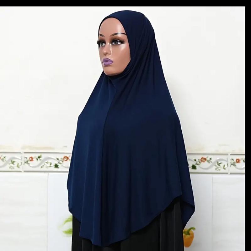 One piece khimar  namaz  hijab umrah  Hajji soft jersey 1
