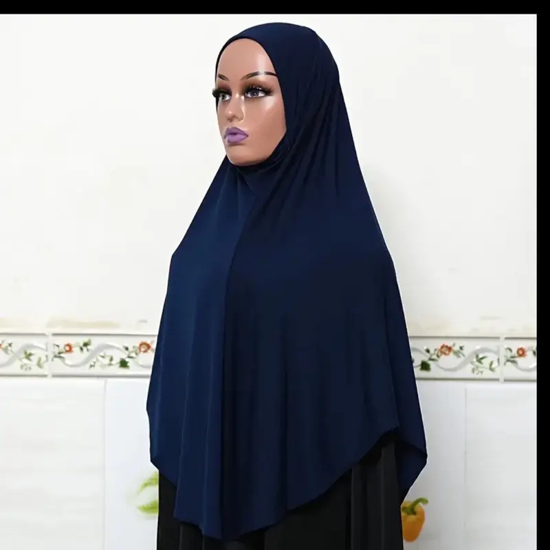 One piece khimar  namaz  hijab umrah  Hajji soft jersey 1