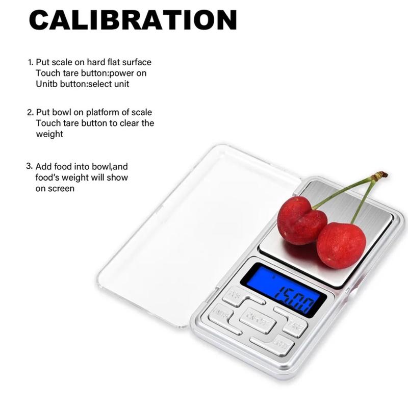 Mini Digital Electronic Scale Pocket Weight LCD Gram Jewellery  0.01g x 200g 3