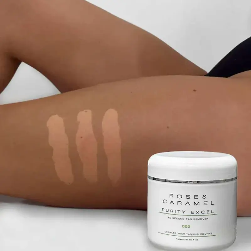 Rose and Caramel Purity Excel 60 Second Tan Remover 4